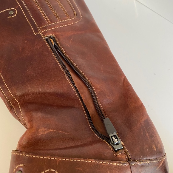 Dansko Womens Brown Rylan Crazy 1314787800 Leather Western Boots Size US 8 - Picture 3 of 8